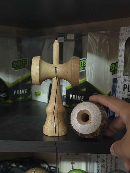 Kendama cu ken lotus element si tama krom