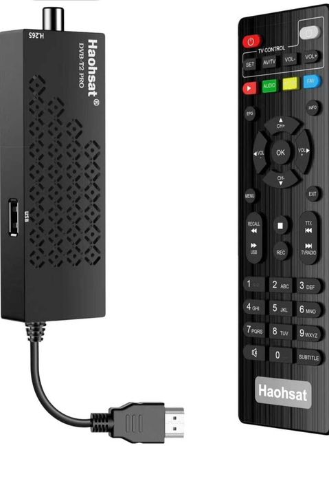 Професионален декодерDigital Terrestrial 2023DVB T2 HDMI TV Stick WIFI