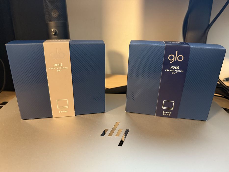 Husa glo blaze blue / stone