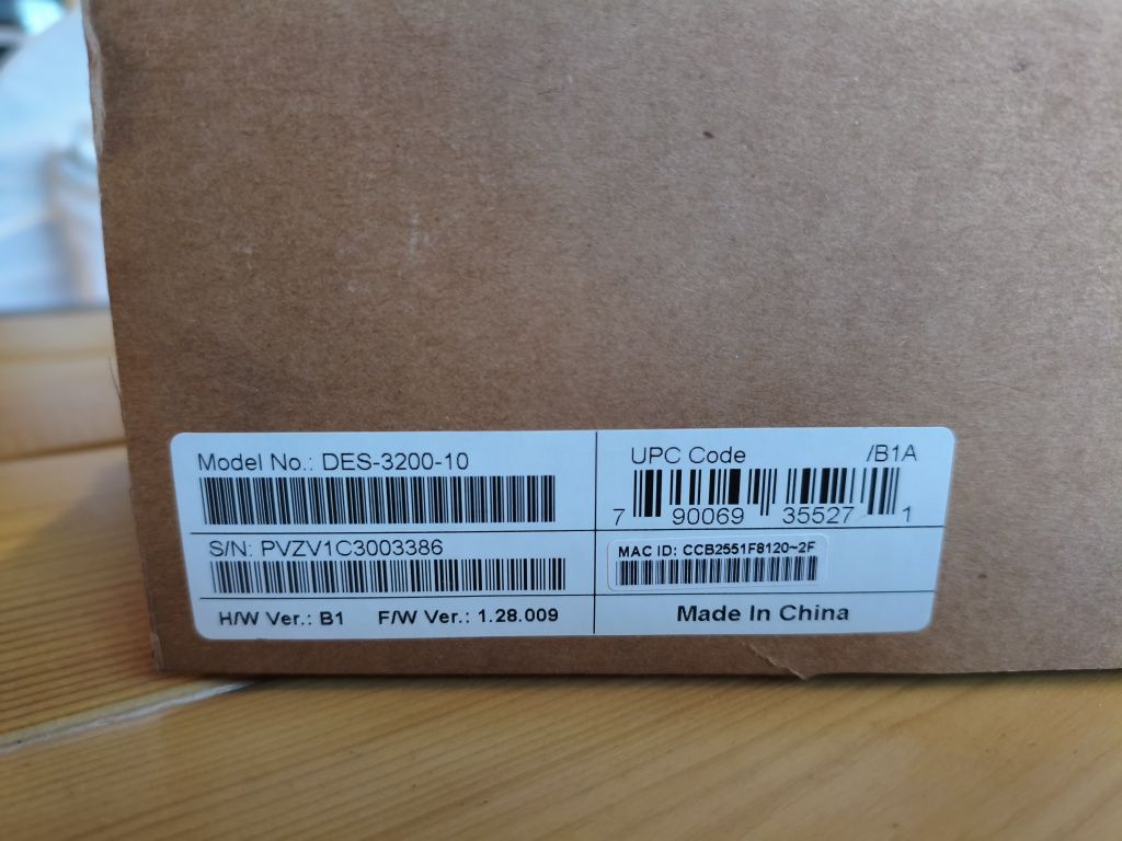 Коммутатор D-Link DES-3200-10