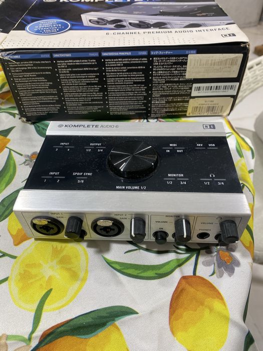 аудио карта интетфейс