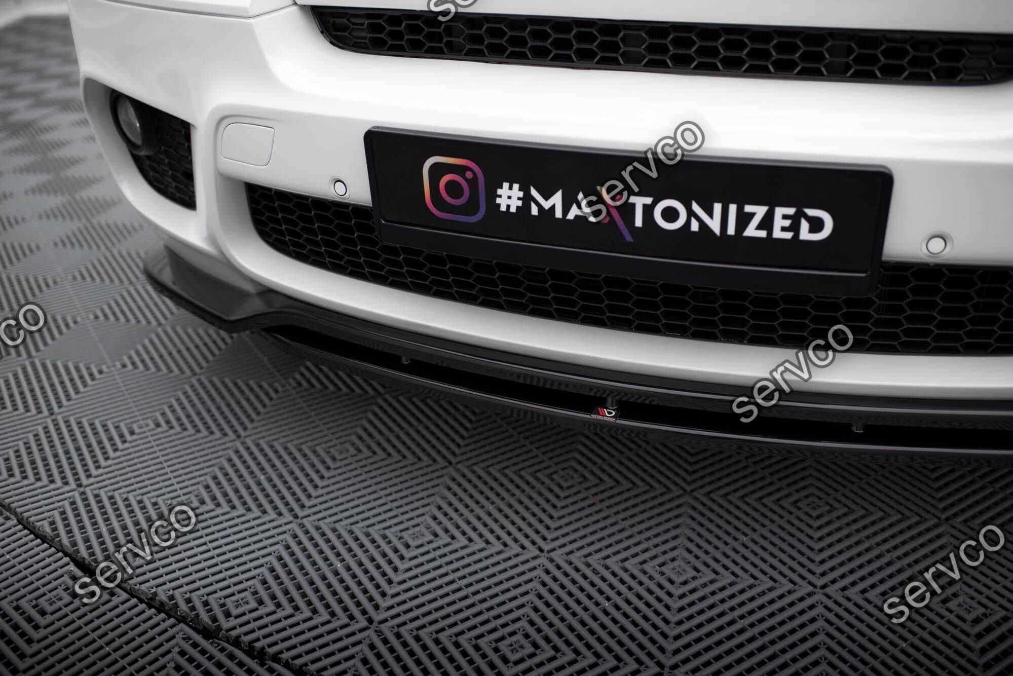 Prelungire bara fata Bmw X5 E70 M-Pack Facelift 2010-2013 v1  Maxton