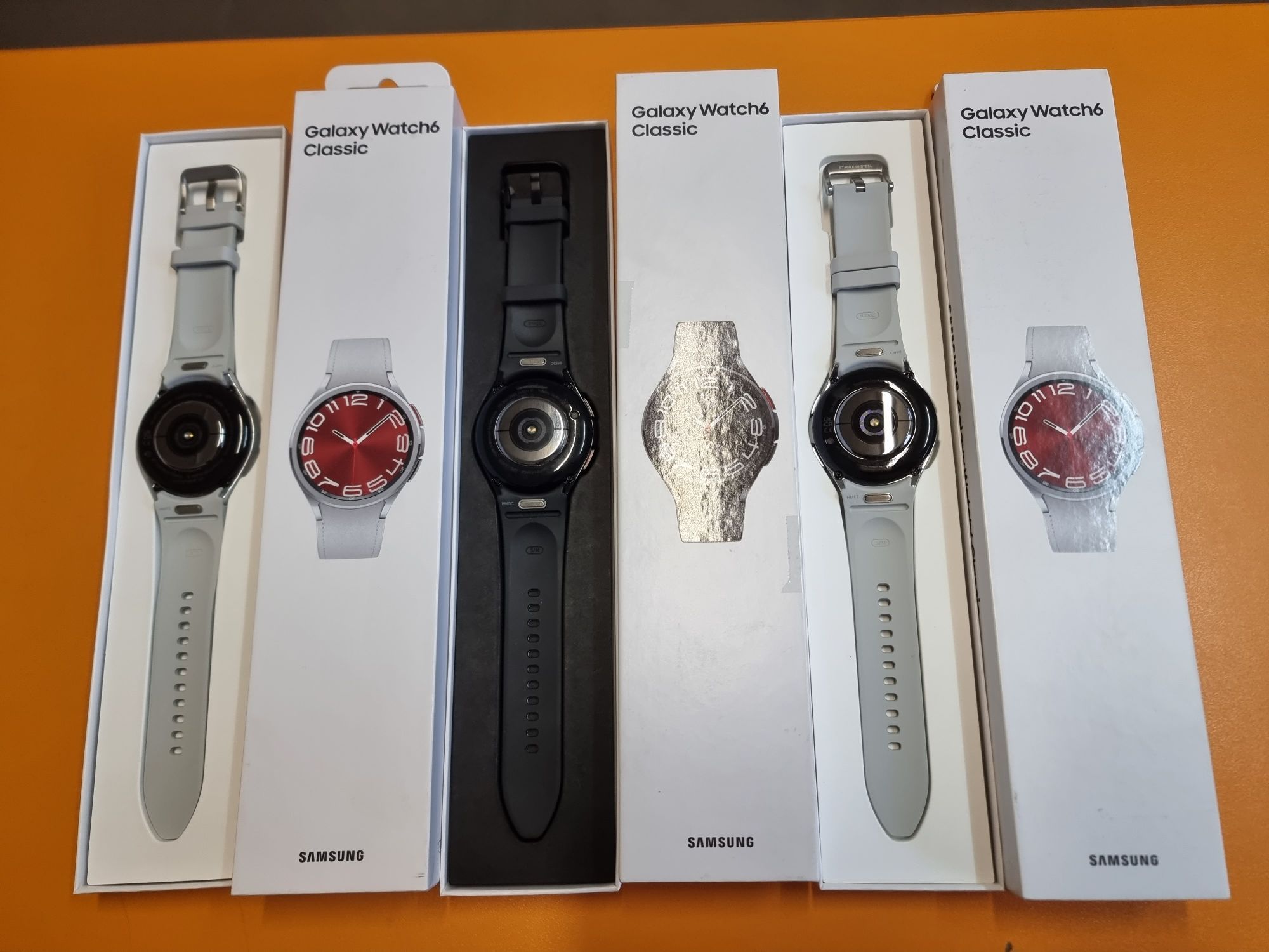 Samsung Watch6 Clasic 43mm Wi-fi Silver open box factura garantie Sams