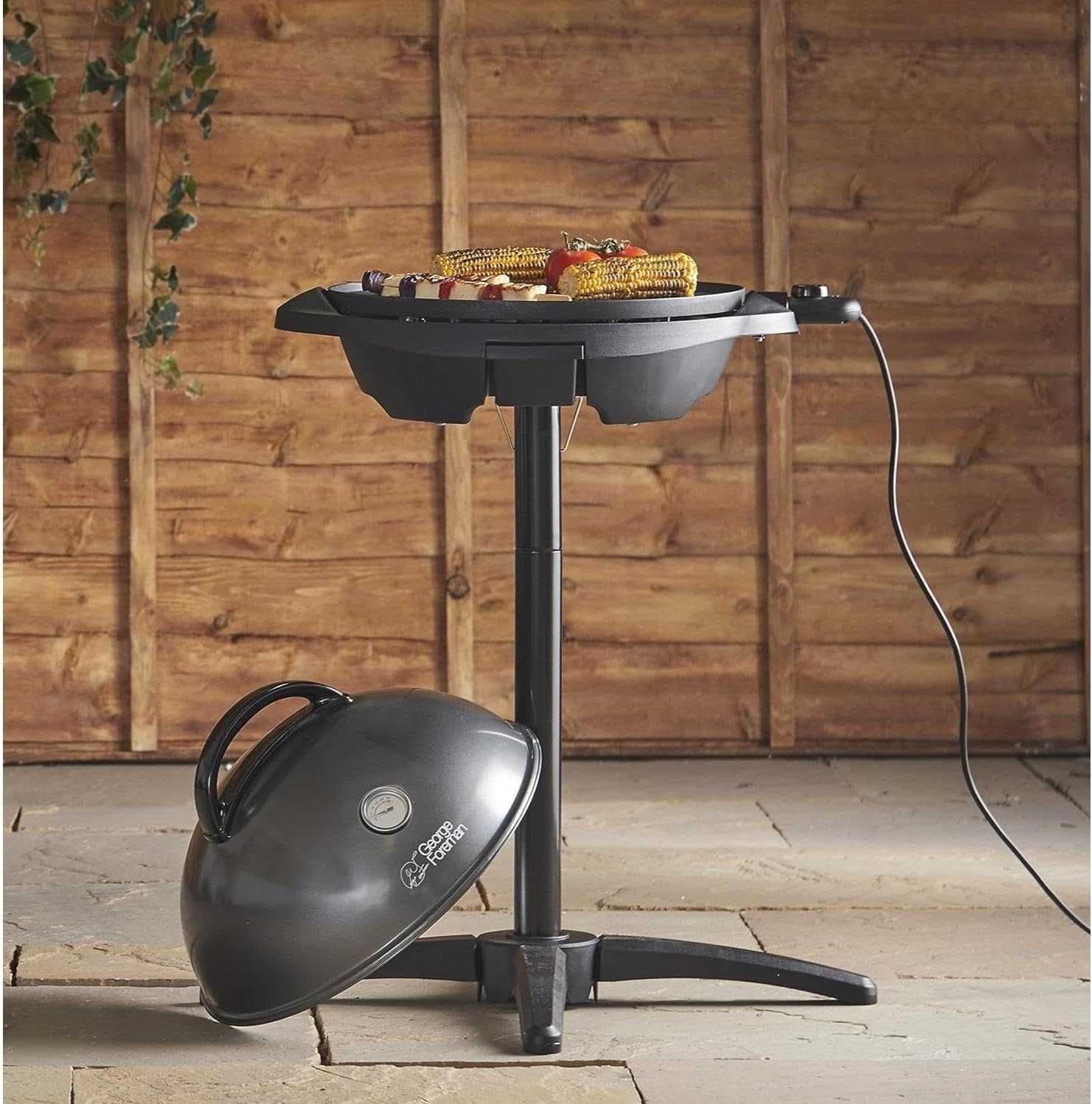 George Foreman Грил за вътрешна и външна употреба, барбекю 2400W