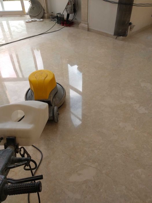 Шлайфане и полиране на мрамор, мозайка, варовик, гранит