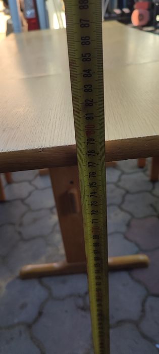 Masă cu 6 scaune lemn masiv