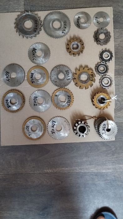 Фрезы дисковые отрезные по металлу