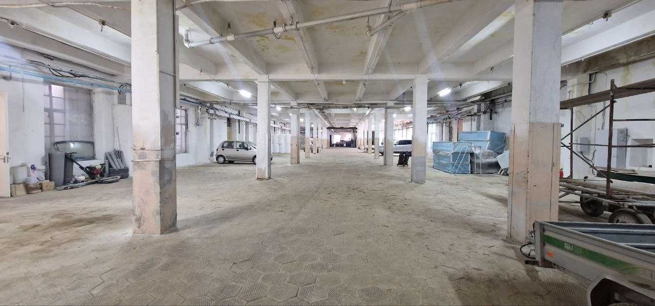 Бадамзар промзона Юнусабад склад 1100 м² потолки 4 м въезд для машин