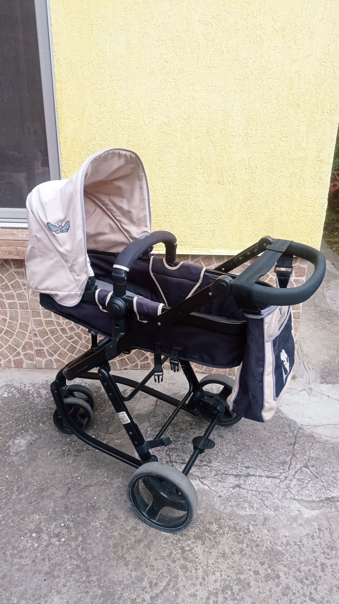Бебешка количка Cangaroo Sarah, бежова + подаръци