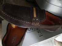 Pantofi 42 sport barbati piele intoarsa maro Am redus pretul!!