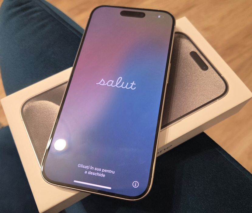 IPhone 15 PRO, încă in garanție