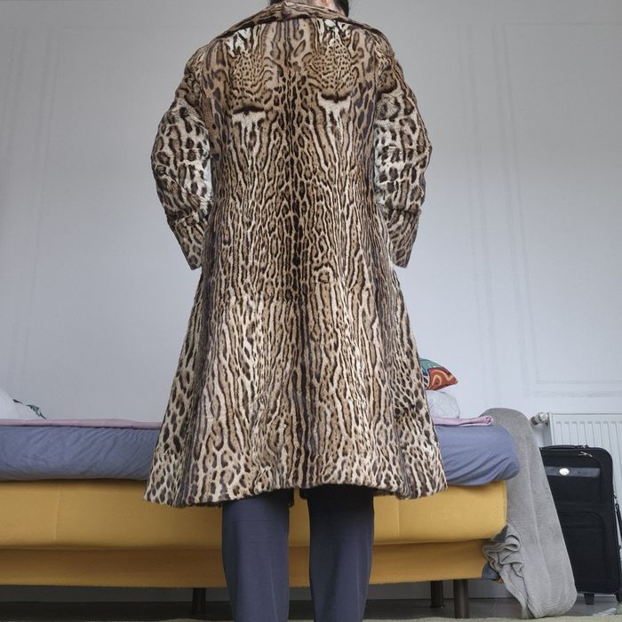 Haina de blana naturala ocelot
