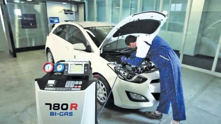 Încărcare freon R134 si R1234yf   încărcare clima auto.