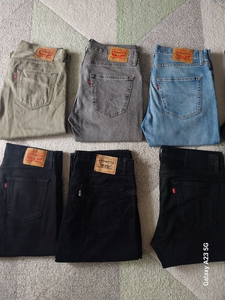 Vand lot de blugi Levi's,Tommy Hilfiger,Wrangler, True religion,G star