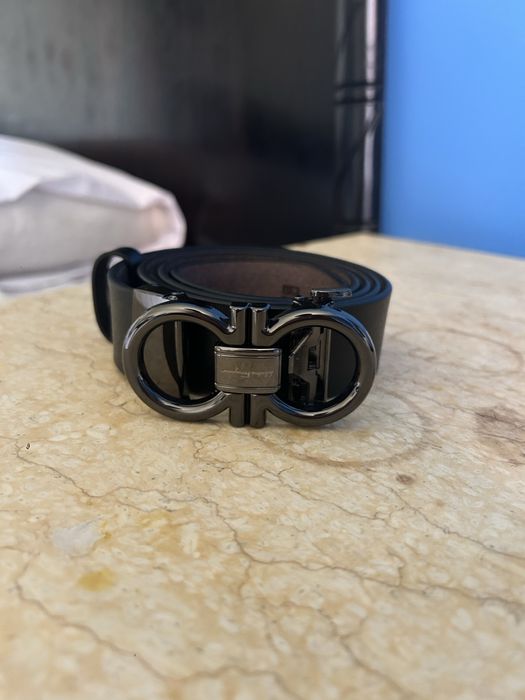 колан ferragamo черен