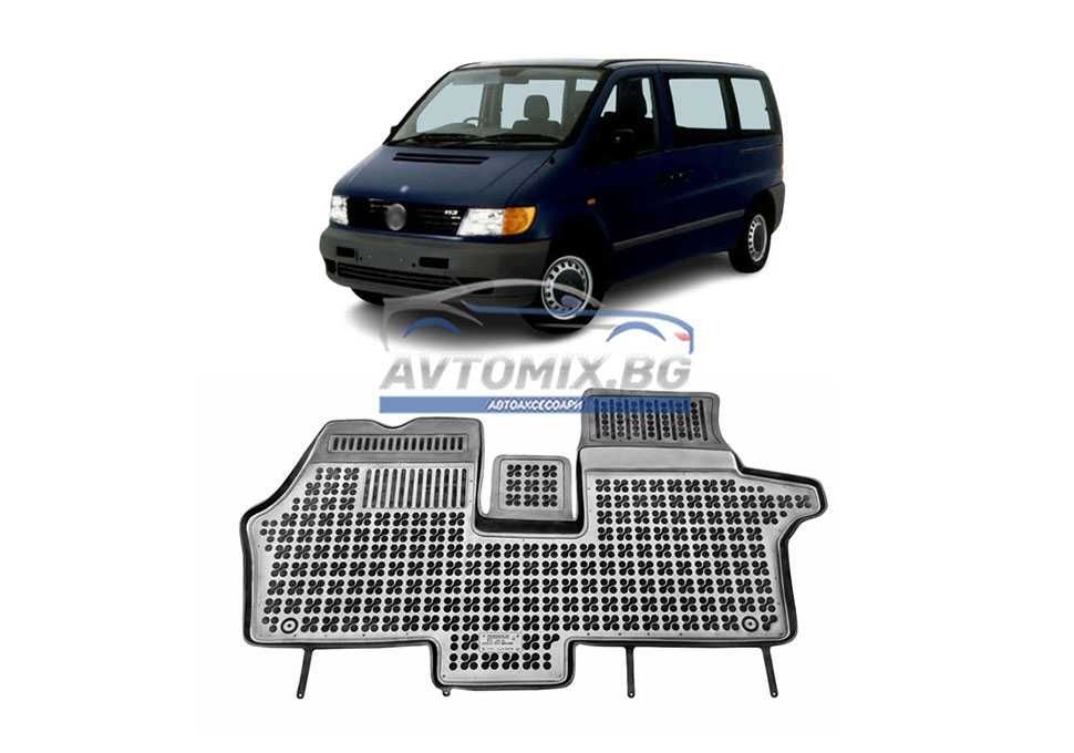Гумени стелки зa Mercedes Vito 1995-2003 г., Rezaw Plast