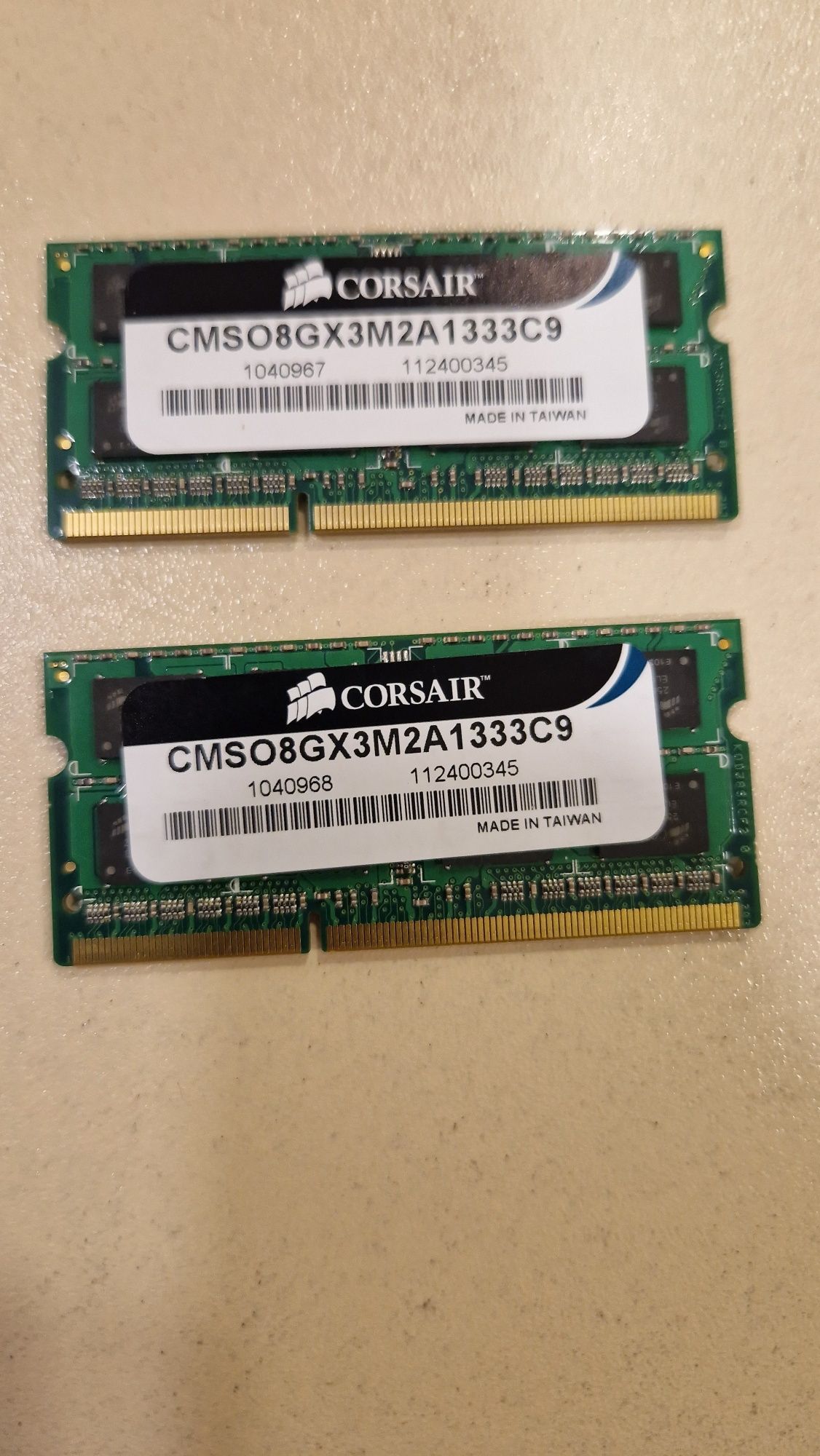 8GB (2x4GB) RAM DDR3-1333MHz SO-DIM 204 лаптоп