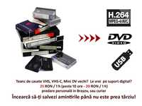 Copiez casete VHS, miniDV pe suport digital ( stick, hdd)