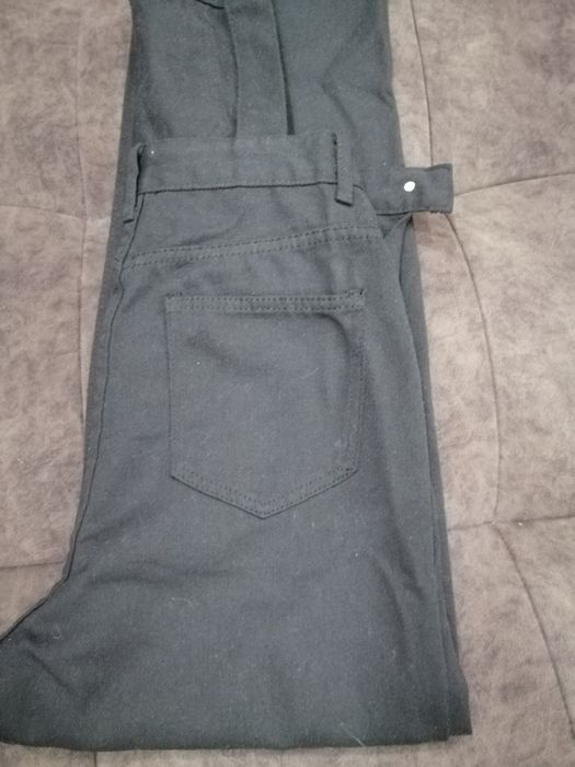 Чёрный брючный комбинезон