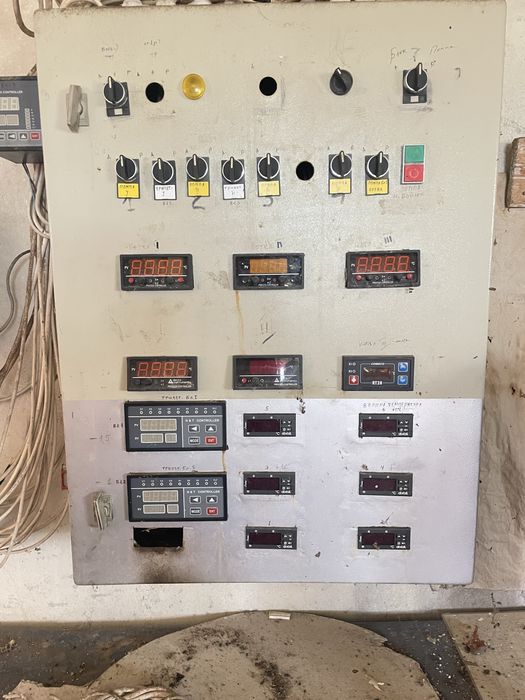 Газови горелки Unigas P-72 и водни помпи и табла за управлението им