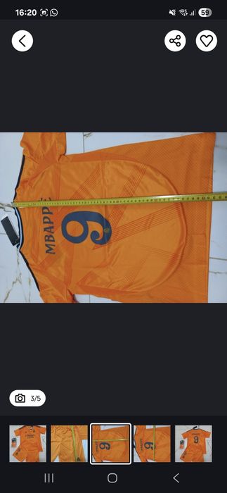 Echipament Real Madrid Mbappe #9