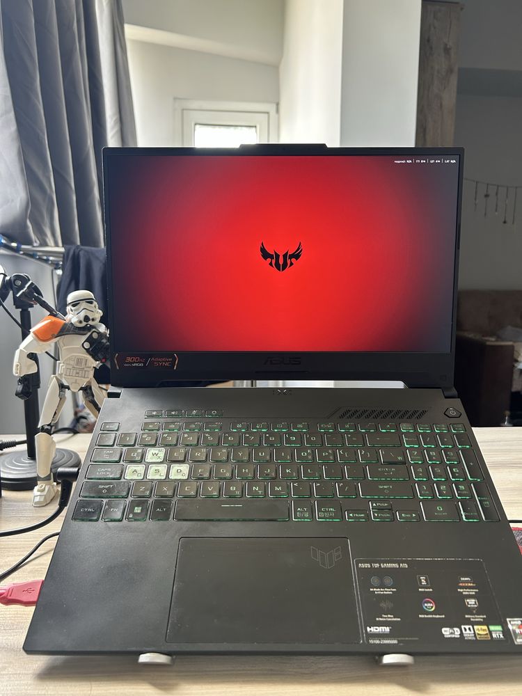Заряженный Asus TUF A15 игровой.