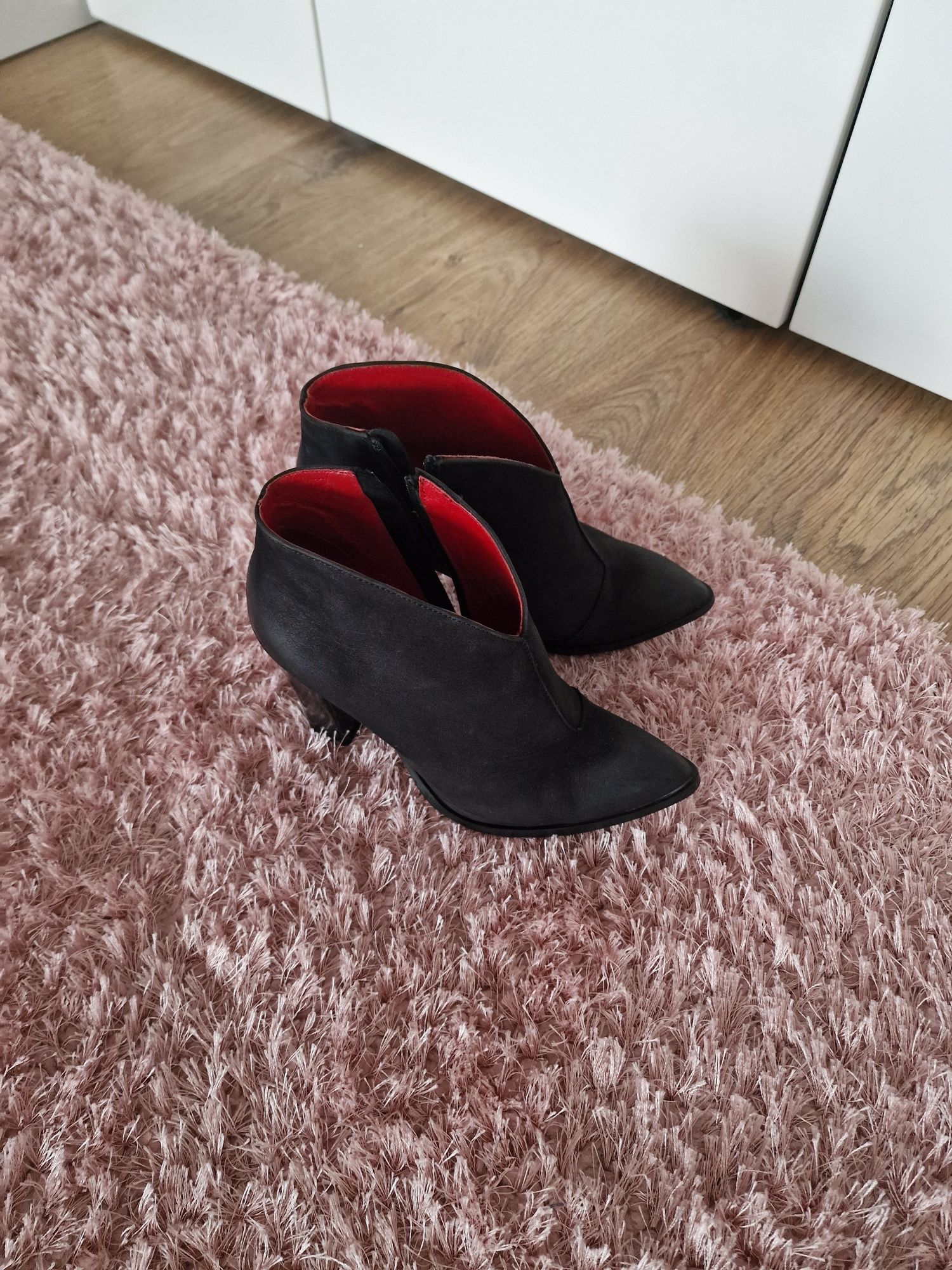 Botine Carini piele naturală