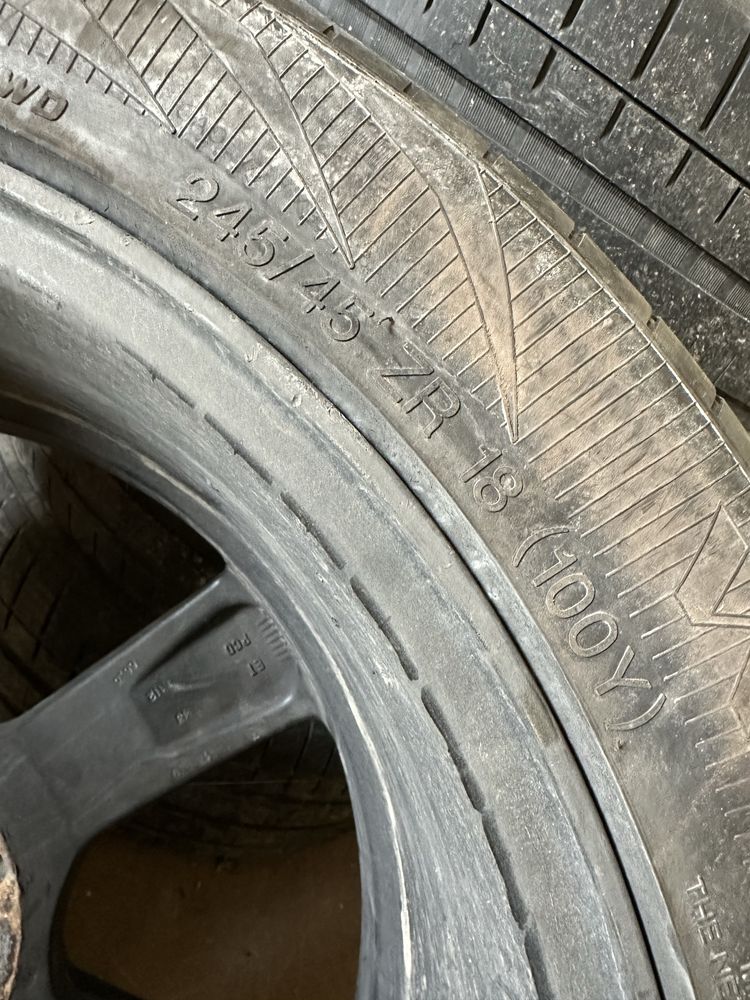 Джанти с гуми Audi Rotor 18” 5 x 112 8J 245/45 18