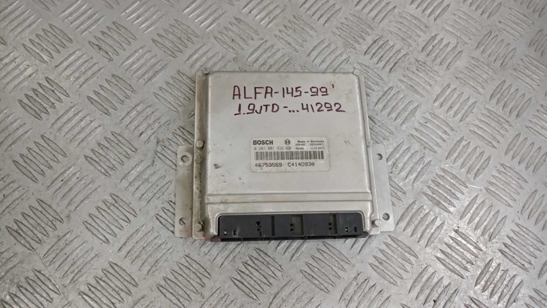 Компютър Компютри Alfa Romeo 145 1.4i 1.6i 1.9JTD 1999г. 7+ броя