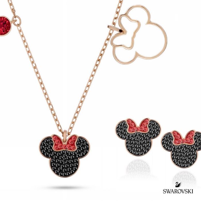 Minnie mouse колие и обеци