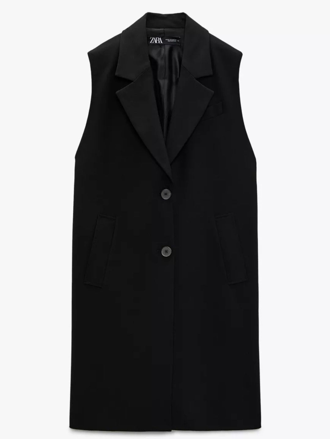 Дамски дълъг елек ZARA