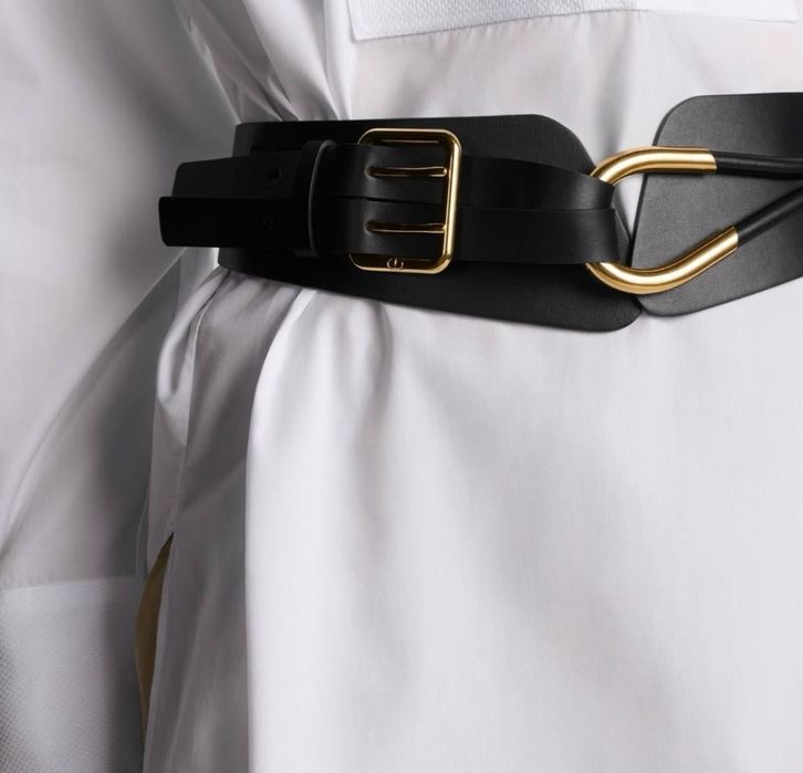 CD колан за талия от естествена кожа New Season