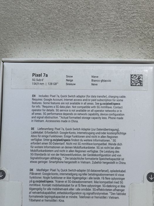 Google Pixel 7A 128gb sigilat !