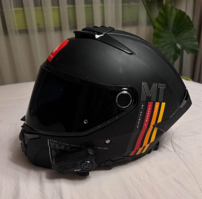 Каска MT THUNDER 4 SV Matt Black