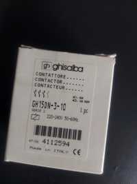 Ghisalba CONTACTOR 16A 7.5kW (AC3) 3 Poli + 1no AUX - COIL 220-240VAC