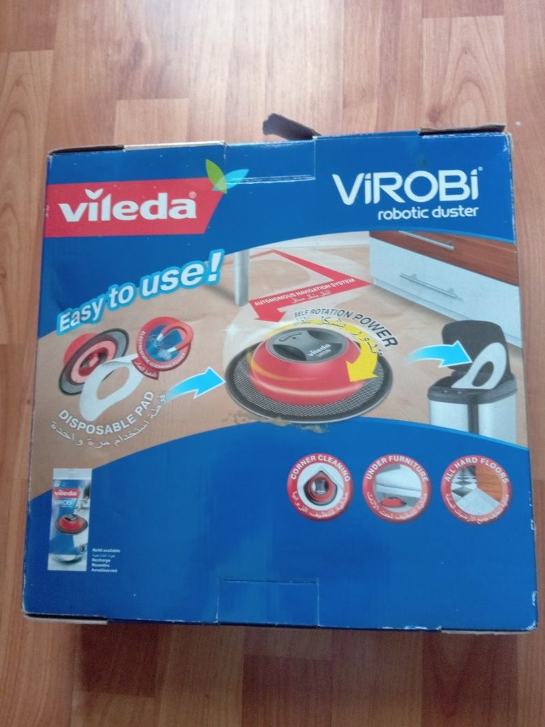 Aspirator robot vileda VIROBI sigilat