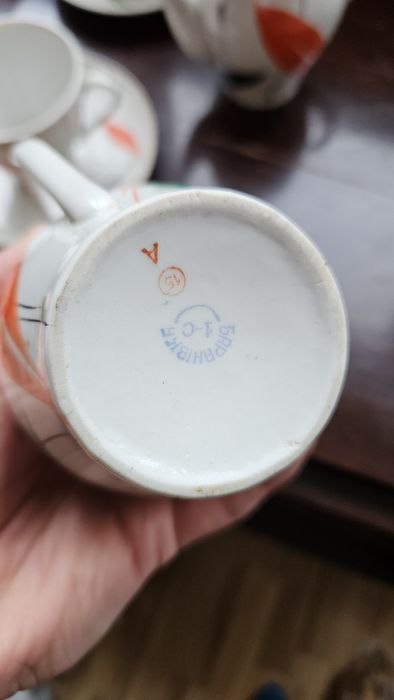 Порцеланов сервиз за чай или кафе