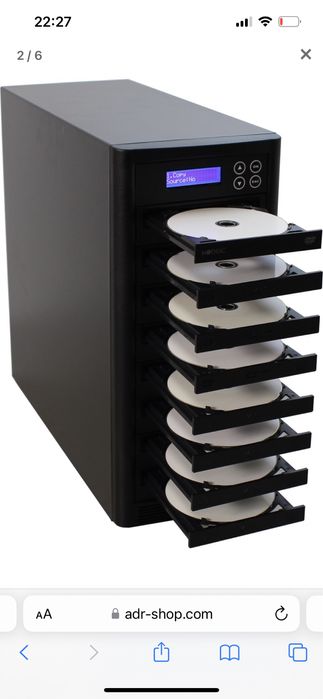 Multiplicator CD/DVD Sony - 7 CD/DVD