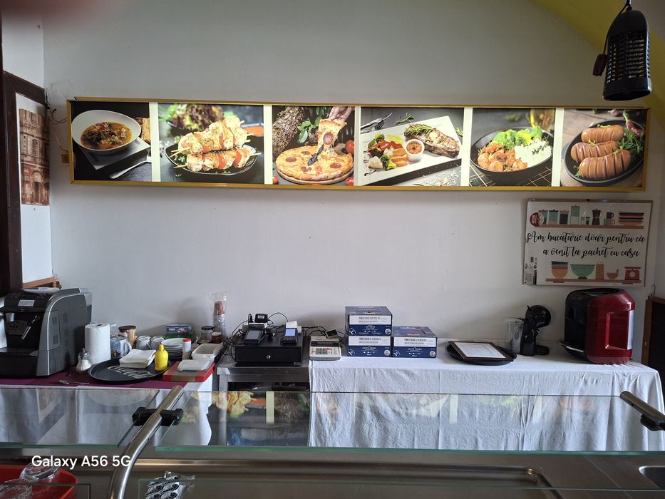 Vând linie+reclama luminoasa