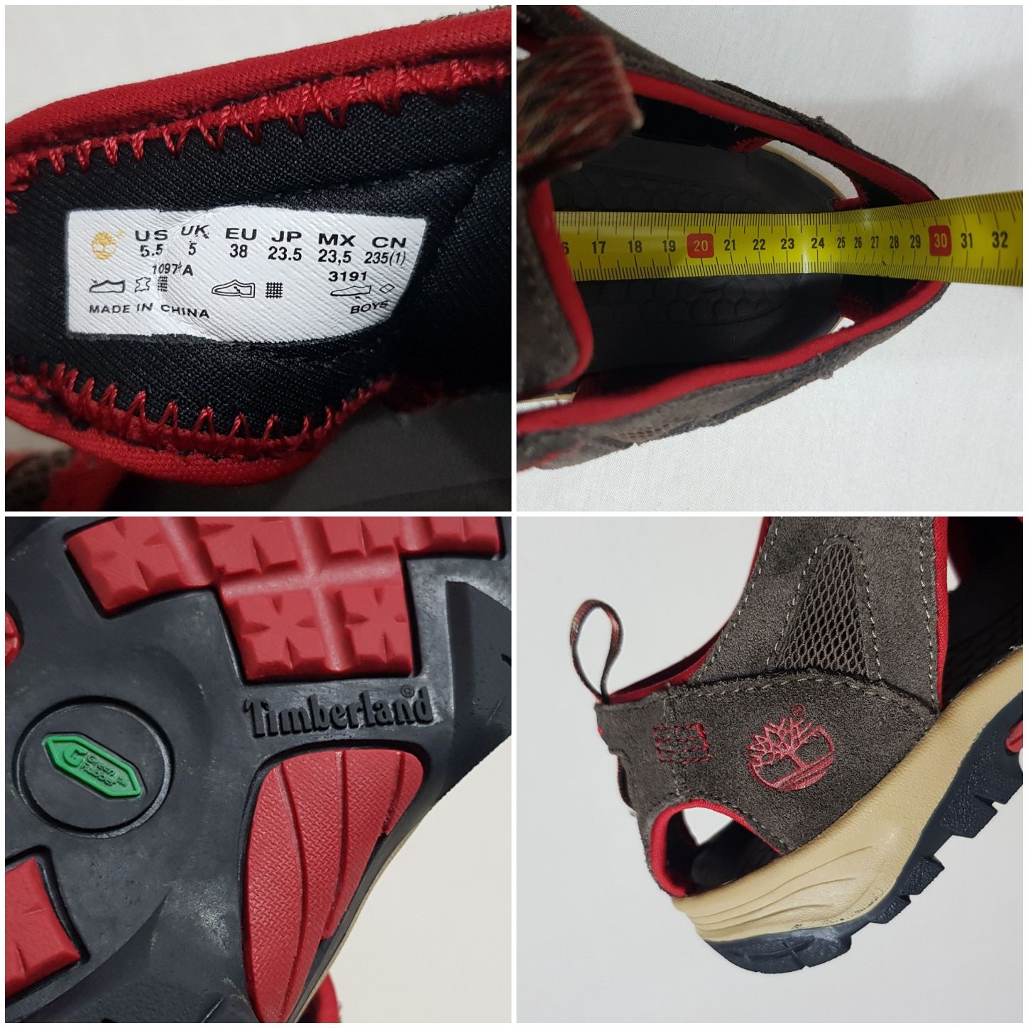 Sandale Timberland Belknap Sport Fisherman Outdoor, piele, Nr. 38 EU