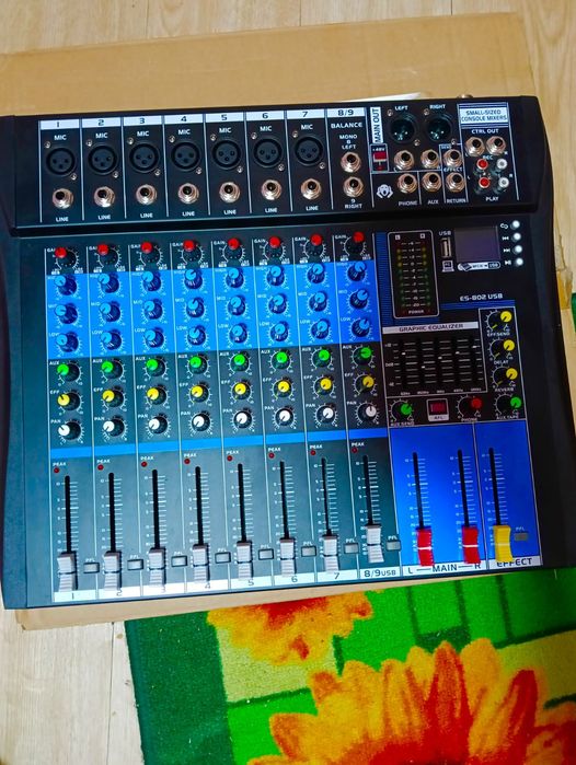mixer profesional schimb cu boxe active pasive sau orgă