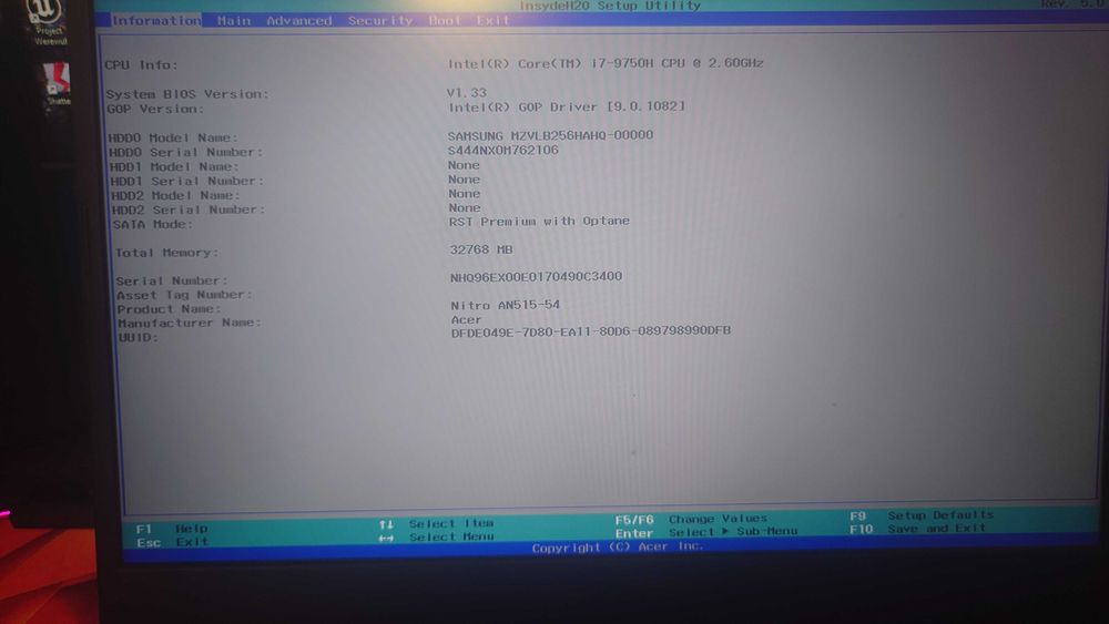 Acer Nitro 5 gaming laptop