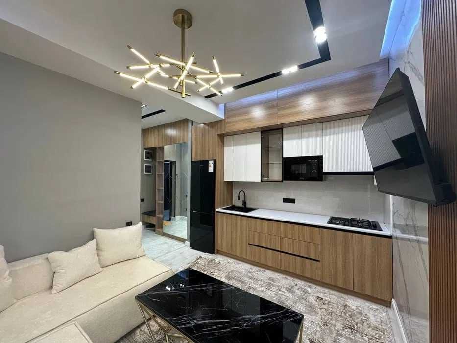 Квартира в ЖК PRESTIGE GARDEN, 2-комнатная, 30м2, евро ремонт люкс