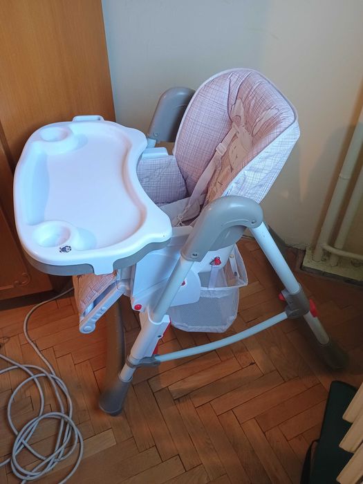 Столче за хранене Lorelli - Gusto, Beige Daisy