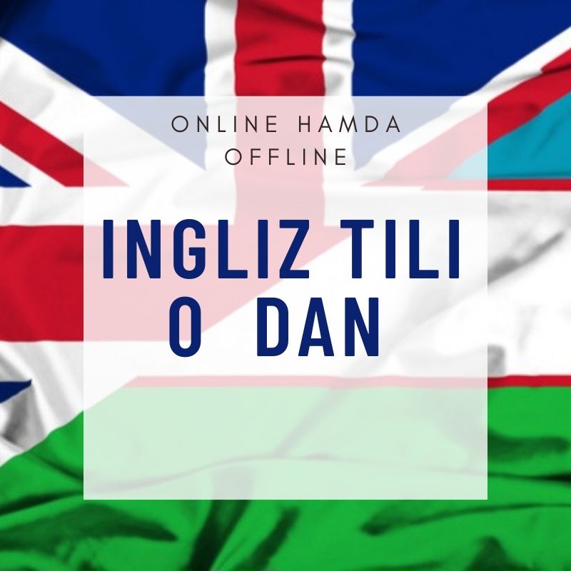 Ingliz tili o'qituvchisi  +IELTS/CEFR