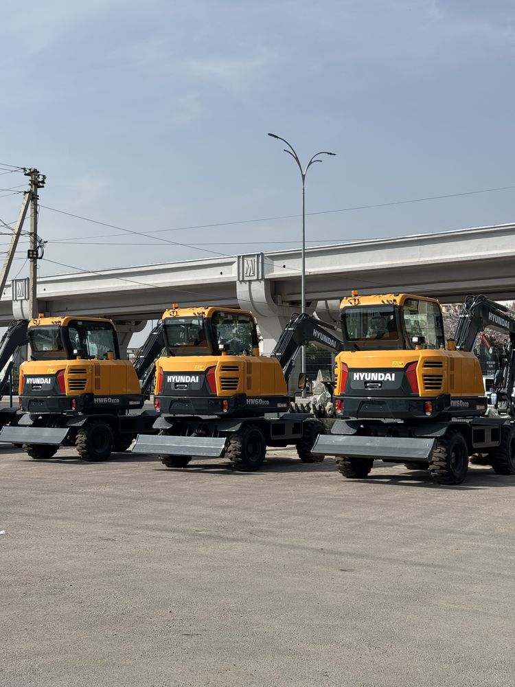 Hyundai HW60 гидравлический экскаватор в наличии