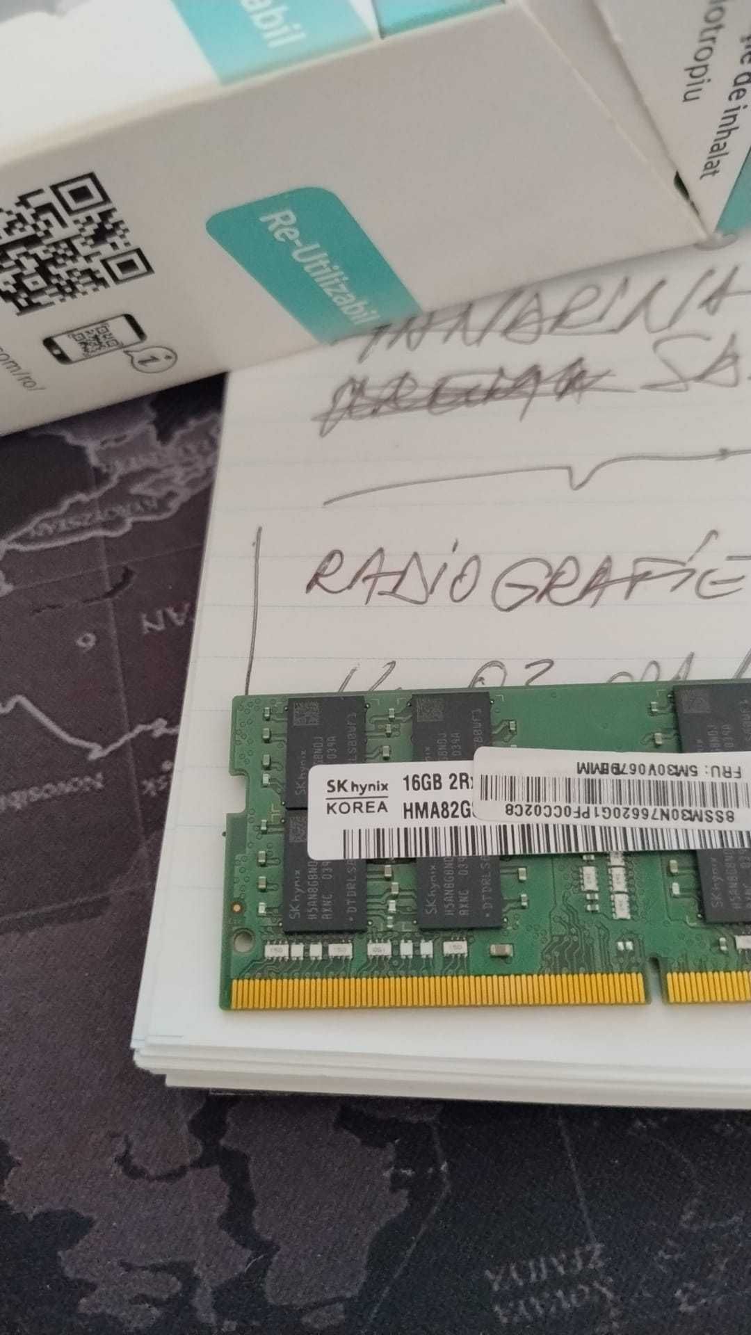 memorie laptop sk hynix 16 gb ram 3200mhz