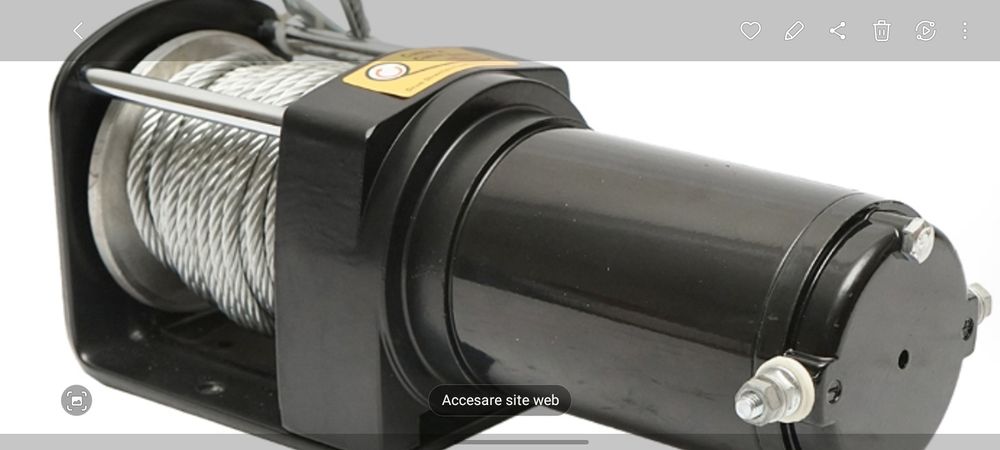Troliu, cabestan, vinci electric 12 V Atv, barca, platformă