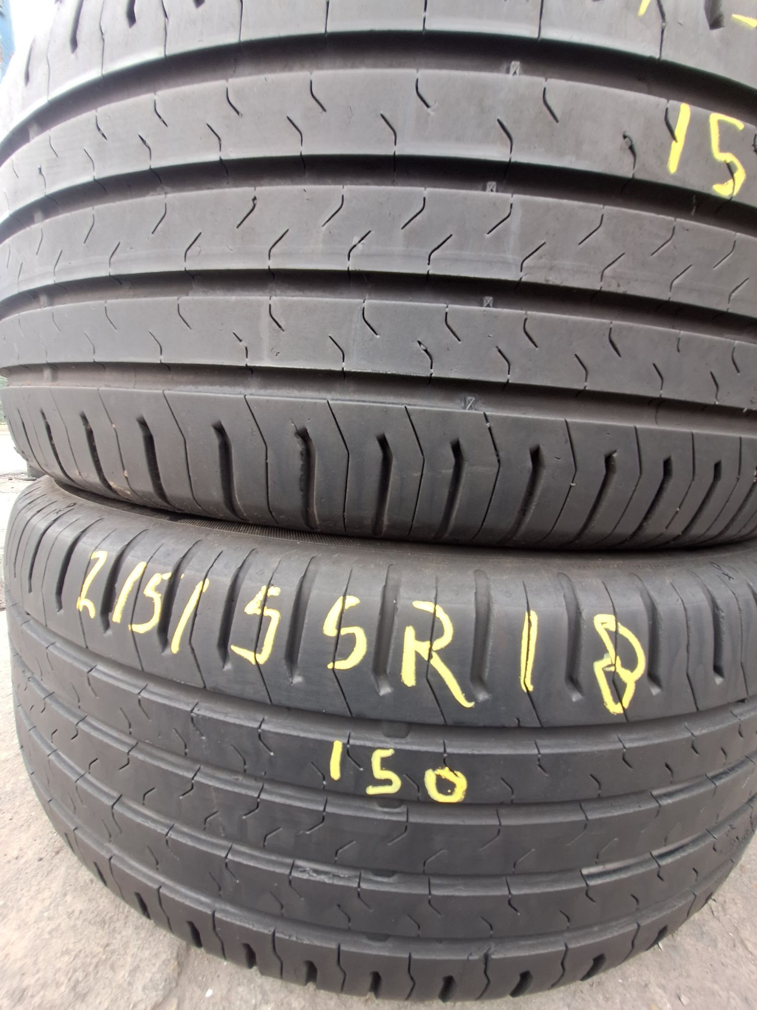 4 anvelope vara 215/55r18 Continental Montaj Gratuit