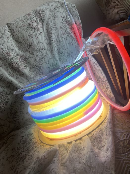 Furtun banda led Neon multicolor